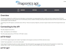 Tablet Screenshot of api.maponics.com